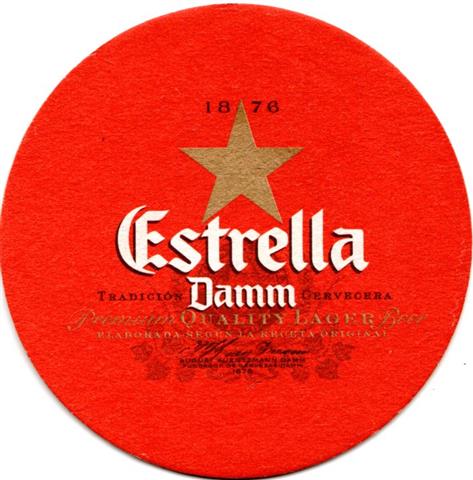 barcelona ca-e damm estr rund 3ab (180-hg rot-goldstern)